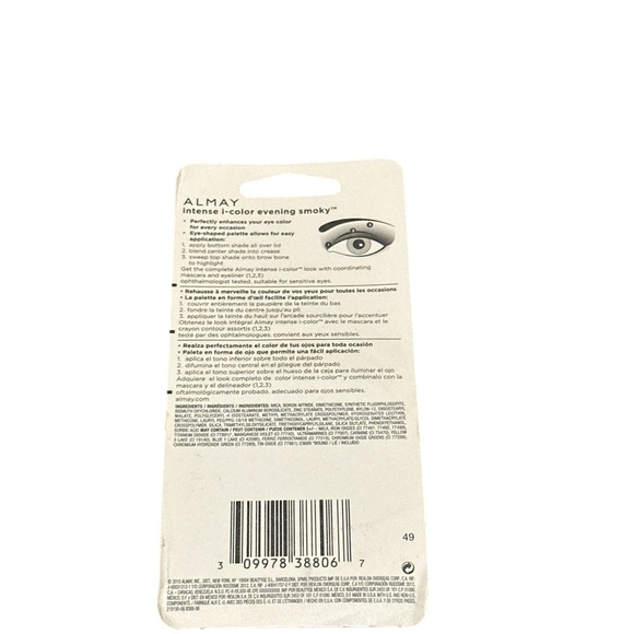 Almay Intense i-Color Eyeshadow Evening Smoky - Picture 2 of 2